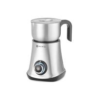 HENDI Montalatte elettrico, barista, multifunzionale, per schiumare 300ml, per riscaldare 600ml, adatto per latti vegani, 500W, acciaio inox
