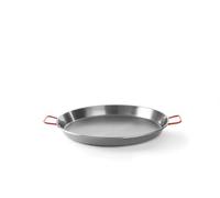 HENDI Padella per paella e grigliate, ⌀460x(H) 40mm, acciaio al carbonio