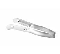 HENDI Pela asparagi, doppio pelapatate di verdure, pela verdure, due lame da 4,3 cm in acciaio inox, lunghezza totale 20 cm