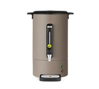 HENDI Percolatore per caffè 14L UNIQ, caffettiera a parete singola, filtro integrato, macchina per caffè a percolazione, 230V, 50/60Hz, 1750W, 357x380x(H) 502mm, grigio tortora, Inox, PP