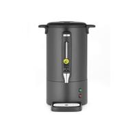HENDI Percolatore per caffè 7L, caffettiera a parete singola, filtro integrato, macchina per caffè a percolazione, 230V, 50/60Hz, 1050W, 307x330x(H) 450mm, nero opaco, Inox, PP