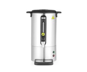 HENDI Percolatore per caffè 7L, caffettiera a parete singola, filtro integrato, macchina per caffè a percolazione, 230V, 50/60Hz, 1050W, 307x330x(H) 450mm, Inox satinato, PP