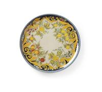 HENDI Piatto per pizza rotondo in porcellana smaltata con motivo Barocco, piatto portapizza, adatto a lavastoviglie e microonde, ⌀330mm, multicolore