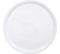 HENDI Piatto per Pizza Rotondo in Porcellana Smaltata, Piatto Portapizza a Tinta Unita, Adatto a Microonde e Lavastoviglie, ⌀280 mm, Bianco