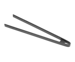 HENDI Pinzette al silicone per cottura, Nero, (L)290mm