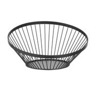 HENDI Portafrutta rotondo inclinato nero opaco, ⌀280x(H)130mm