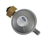 HENDI Regolatore di pressione 50 mBar, adatto per propano e butano, per l'uso con barbecue a gas e fornelli a sgabello, 107 x 64 x (H)44 mm