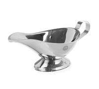 HENDI Salsiera, 460 ml, con base, contenitore ciotola piccolo per salsa, salsiera con beccuccio, 240x120x(H)120mm, acciaio inox