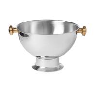 HENDI Secchiello per il ghiaccio, glacette per raffreddamento bottiglie, con due maniglie laterali, BarUp, 13,5L, ⌀370x(H)230mm, acciaio inox