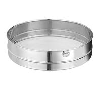 HENDI Setaccio per Farina, Rete Fine, Colino da Cucina Lavabile in Lavastoviglie, ø308x(H)74mm, Acciaio Inox