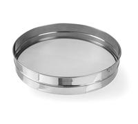 HENDI Setaccio per Zucchero a Velo, Rete Molto Fine, Colino da Cucina Lavabile in Lavastoviglie, ⌀410x(H)80mm, Acciaio Inox