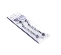 HENDI Spazzola per la pulizia del gruppo e portafiltro macchina da caffè, con protezione antispruzzo e cucchiaio dosatore 3 ml, set 2 pezzi, (L)225mm, poliammide