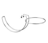 HENDI Supporto da Tavolo per Secchiello da Champagne ø21cm, Porta-bottiglie in Acciaio Cromato con Protezione in Gomma, Compatibile con Secchielli Portaghiaccio fino a ø18cm, Altezza 21cm