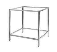 HENDI Supporto per Forni Pizza Basic 4 e Basic 44, Struttura Robusta, Base con Altezza Regolabile, 975x814x(H)960mm, Acciaio Inox