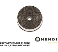 Hendi 674413 Set Coppapasta Tondi, Bordo Seghettato