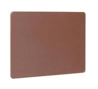 HENDI Tagliere, HACCP, GN1/2, entrambi i lati lisci e utilizzabili, riduce al minimo l'opacizzazione dei coltelli, tagliere da cucina, 325x265x(H)10mm, plastica LPDE, marrone