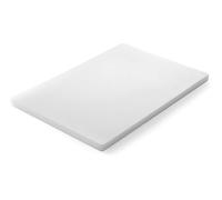 HENDI Tagliere liscio, 600x400x(H)20mm, bianco, HDPE
