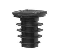 HENDI Tappi per bottiglie BarUp, set da 6 pezzi, ⌀31x31mm, EVA, nero
