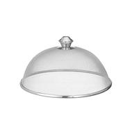 HENDI Tappo per mosche a maglia fine per proteggere gli alimenti, protegge da mosche, copertura per torte, copertura per alimenti, diametro 305 x altezza 170 mm, in acciaio inox