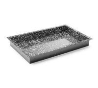 HENDI Teglia GN 1/1, rivestimento antiaderente in marmo, bacinella CONVECTOMAT CLASSIC, contenitore vassoio GN, resistente fino a 300°C, adatto per forni, 530x325x(H) 60mm, acciaio smaltato