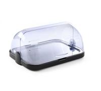 HENDI Vetrina Espositiva Refrigerata, Display per Buffet, Set Espositore di Raffreddamento con Vassoio, Coperchio Rotante Roll-Top ed 2 Elementi Refrigeranti, 440x320x(h)205 mm, ABS, SAN, Inox