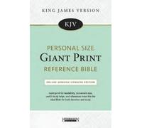 Hendrickson Bib KJV Personal Size Giant Print Reference B (Rilegato in ecopelle)