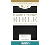 Hendrickson Bibles Thinline Reference Bible-KJV (Rilegato in ecopelle)