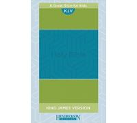 Hendrickson Pub KJV Kids Bible (Flexisoft, Blue/Green, Re (Rilegato in ecopelle)