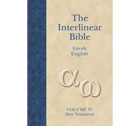 Hendrickson Publ Interlinear Greek-English New Testament-PR-G (Copertina rigida)