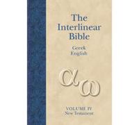 Hendrickson Publ Interlinear Greek-English New Testament-PR-G (Copertina rigida)