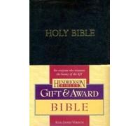 Hendrickson Publishers KJV Gift & Award Bible (Rilegato in ecopelle)