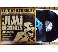 Hendrix, Jimi, Jimi Hendrix Experience featuring Billy Cox and Mitch Mitchell - Live at Berkeley. Berkeley Community Theatre Saturday May 30, 1970 - 180g. Jimi Hendrix Experience featuring Billy Cox and Mitch Mitchell Stereo