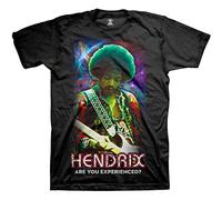 Hendrix Jimi - T-Shirt # L Unisex Black # Cosmic