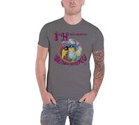 Hendrix Jimi - Rock Off Jimi Hendrix T Shirt Are You Experienced Logo Nuovo Ufficiale Uomo Grigio Size L