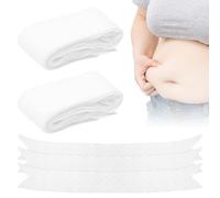 HENGBIRD 10 Fascette per Il Ventre Contro Il Sudore e Le Eruzioni Cutanee Taglie Forti Cuscinetti sotto la Pancia per Sudorazione Pad per Lo Stomaco e Fascette Addominali per Donne Uomini XXL