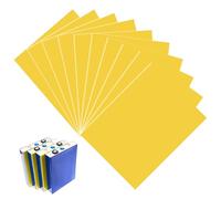 HENGBIRD 10 pezzi pannello isolante, pannello isolante epossidico, 3240 isolanti epossidiche per pacchi batteria fai da te resistenza alle alte e basse temperature (20,3cmx17,2cmx0,05cm)