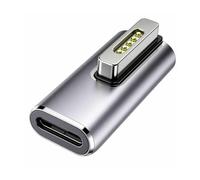 HENGBIRD Adattatore Magnetico USB C Type C - Adattatore di Ricarica PD E Mark USB C a Connettore Magnetico T in Alluminio per MacBook Air Pro solo ricarica