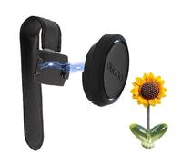 HENGBIRD Supporto magnetico per OOONO CO-Driver NO2, Clip parasole auto senza tracce, facile da installare, compatibile con radar GPS, accessori auto eleganti e stabili