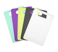 HENGBIRD Tagliere Professionale da Cucina 5 Pezzi - Set Taglieri in Plastica, 29 x 19 cm, Adatto per Verdure, Frutta, Pane, Pesce, Carne