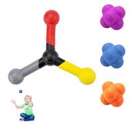 HENGBIRD Trainer 4 Pezzi Include 1 Catch Trainer 3 Sfere di Reazione Sportive per Sport e Divertimento per Tutte Le età per Migliorare la Mobilità riflessi coordinazione Occhio-Mano