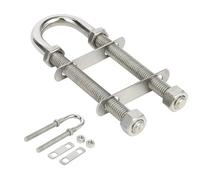 HENGCHUG Bullone a U Compatible with Poppa Compatible with Barca in Acciaio Inossidabile 316 Compatibile con Yacht Compatible with Barche Marine(7850)