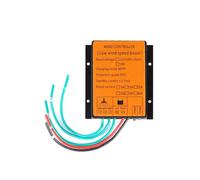 HENGJINGTR 12v,Efficiente 5000W Wind Turbine Charge Controller 48V MPPT Wind Wind Controller per Batteria al Litio, Pannelli solari o generatore Eolico (Giallo)