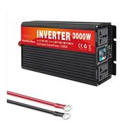 HENGJINGTR 3000W DC 12V/24V/48V/60V/72V Pure Sine Wave Inverter, DC Input AC Output 110V/220V Power Converter per Campeggio, Barche,72v to 110v