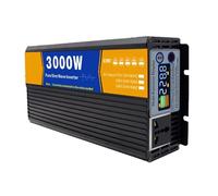 HENGJINGTR Convertitore A Onda Sinusoidale Pura da 3000W, Inverter per Auto da 12V-72V CC A 120V/220V CA con 1 Presa CA Inverter A Fase Divisa per Casa, Camper, Camion, off-Grid,72v to 110v