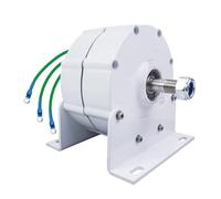HENGJINGTR Generatore a magneti permanenti Senza Ingranaggi da 10000W | Generatore Senza Spazzole Alternatore AC Trifase 12V 24V 48V 220V Adatto Per La Produzione Di Energia Eolica/Idroelettrica