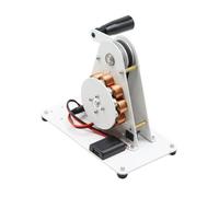 HENGJINGTR Generatore A Manovella per Esterni da 50 W, Emergenza, Ricarica Rapida per Telefono Cellulare USB Generatore A Manovella per Piccolo Generatore A Magnete Permanente da 12 V