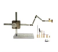 HENGJINGTR Vertical&Horizontal Stop Motion Animation Winder Rig System, Movimento delle Figure di Supporto con 5 connettori, Kit di Armature Stop Motion per animatori,16cm