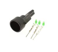 Hengliang Store 1-20 set 3 pin D-E/P-H LS TPS MAP GT150 femmina maschio connettore auto acceleratore p/connettore 15397275 15397149 (set maschio, 20 set)