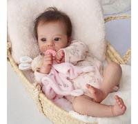 Hengluck 19 pollici Bambole Reborn Femmine Originali Realistiche Reborn Baby Doll Nata di nuovo Bambola occhi aperti Sembra un vero bambino
