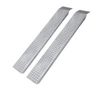 HENGMEI 2x Rampe di Carico per Moto, Scooter, Quad, Trattorino, Furgone, Carrello Carico Massimo 200kg per Rampa